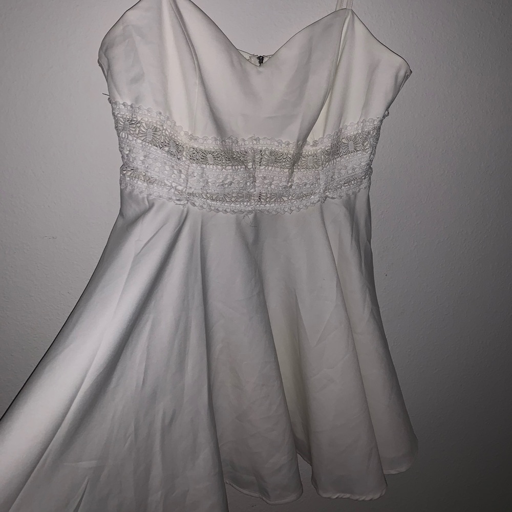 White dress